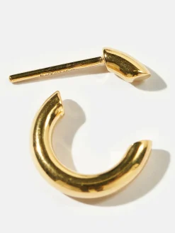 Maria black Disrupted 14 Gouden Hoepel Oorbel