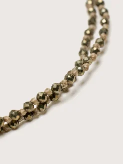 Mary gaitaini MARY GAITANI Double Strand Pyrite Bracelet Sale
