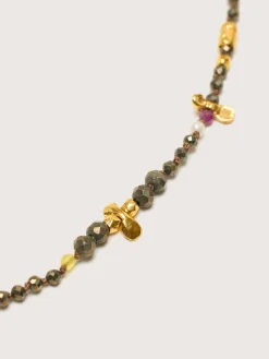 Mary gaitaini MARY GAITANI Pyrite Necklace Hot