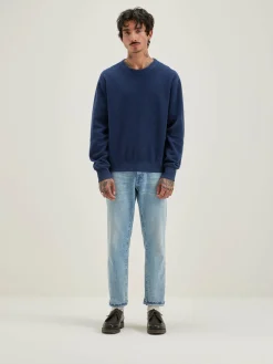 Bellerose Matt Ronde Hals Sweatshirt Ink