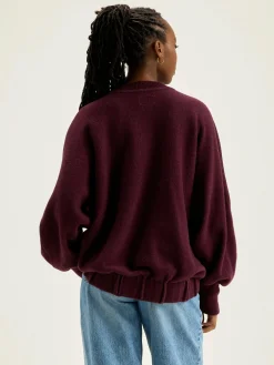 Bellerose Milos Ronde Hals Sweatshirt Wine New