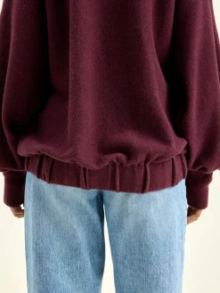Bellerose Milos Ronde Hals Sweatshirt Wine New