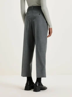 Nicholson & Nicholson Port Rechte Broek Van Wol Online