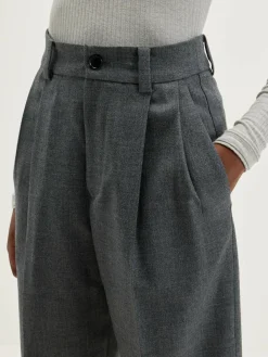 Nicholson & Nicholson Port Rechte Broek Van Wol Online