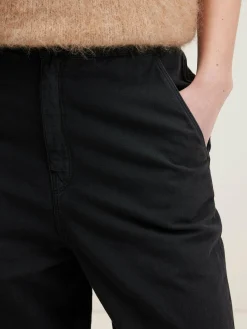 Bellerose Pasop Relaxed Broek Off black Outlet