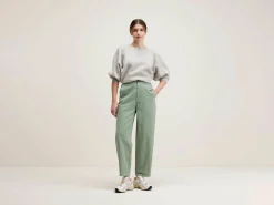 Bellerose Pasop Relaxed Broek Eucalyptus Clearance