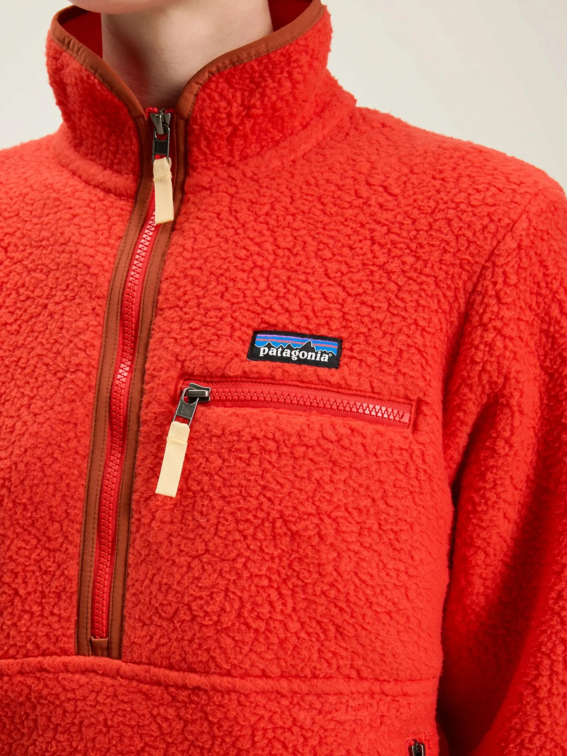 Patagonia Retro Pile Fleece Marsupial Trui Voor Vrouwen Best