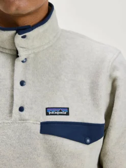 Patagonia Synchilla Snap-T Fleece Pullover Voor Mannen Clearance
