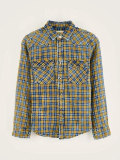 Bellerose Peio Geruit Hemd Cornflakes / Myosotis Hot