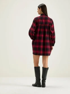 Bellerose Pelly Mini Jurk Deep well / Red dahlia Online