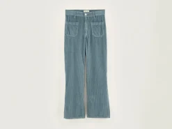 Bellerose Pepy Corduroy Broek Metal blue Outlet