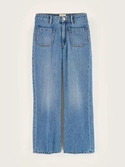 Bellerose Pepy Flared Jeans Medium blue bleach Discount