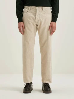 Bellerose Percy Dad-style Broek Calcaire