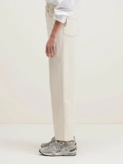 Bellerose Poker Wijde Jeans Natural Sale