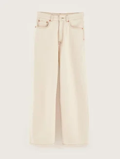 Bellerose Poker Wijde Jeans Natural Sale