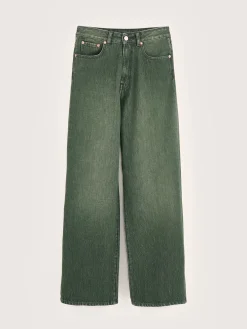 Bellerose Poker Wijde Jeans Green
