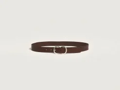 Bellerose Sabas Leren Riem Brown Outlet