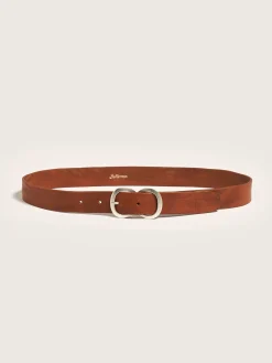 Bellerose Sabas Leren Riem Cognac Clearance
