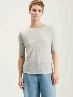 Bellerose Seas Slim T-shirt Heather grey Hot