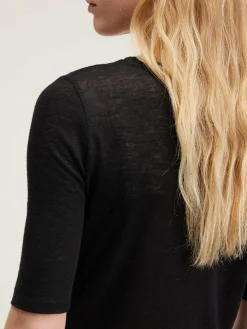 Bellerose Seas Slim T-shirt Off black Online