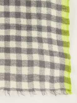 Bellerose Sidar Geweven Sjaal Cream / Fluo / Orage Outlet