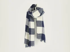 Bellerose Sidor Geruite Sjaal Outlet