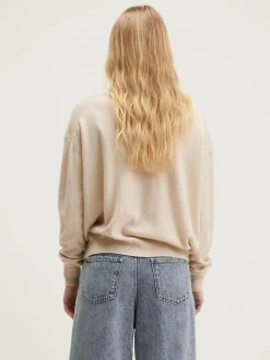 Bellerose Slax Kasjmier Trui Oatmeal Sale