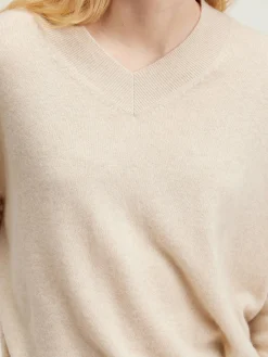 Bellerose Slax Kasjmier Trui Oatmeal Sale