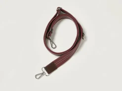 Bellerose Sogo Verstelbare Leren Strap Bordeaux Hot