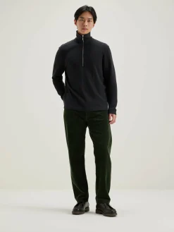 Bellerose Spence T-shirt Met Rits Navy New