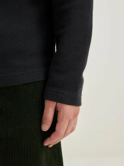 Bellerose Spence T-shirt Met Rits Navy New