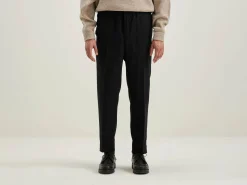 Bellerose Stanford Tapered Broek Black beauty