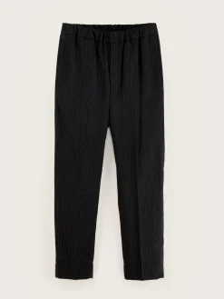 Bellerose Stanford Tapered Broek Black beauty