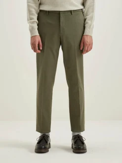 Bellerose Stanley Slim Broek Dusty olive Sale