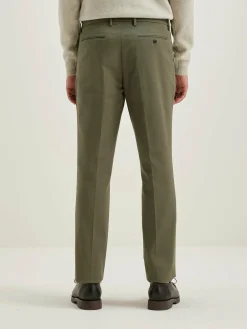 Bellerose Stanley Slim Broek Dusty olive Sale