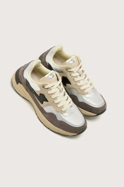 Stepney workers club Amiel S-Strike Suede Mix Voor Vrouwen Sale