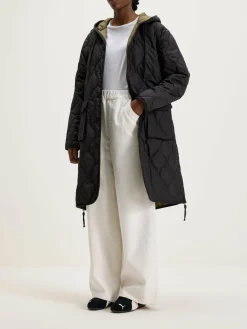 Taion Lange Militaire Mantel Met Kap Outlet