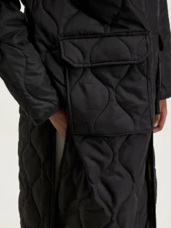 Taion Lange Militaire Mantel Met Kap Outlet