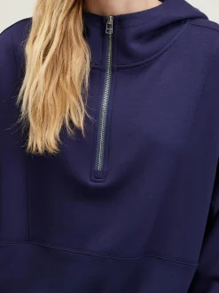 Bellerose Tates Hoodie Met Wijde Mouwen Naval Discount