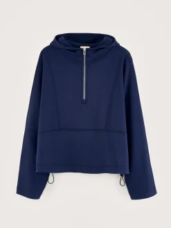 Bellerose Tates Hoodie Met Wijde Mouwen Naval Discount