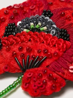 Trovelore Red Poppy Broche Discount