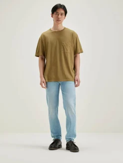 Bellerose Vanick Korte Mouwen T-shirt Tan Clearance