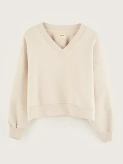 Bellerose Varola V-hals Sweatshirt Shell New