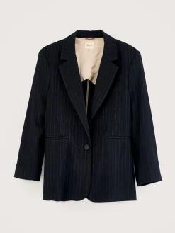 Bellerose Veil Relaxed Blazer Black beauty