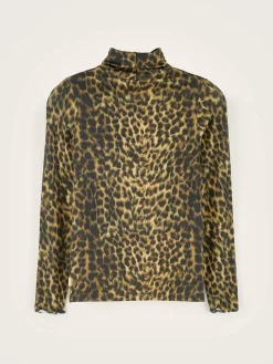 Bellerose Velfie Lange Mouwen T-shirt Coffee Clearance