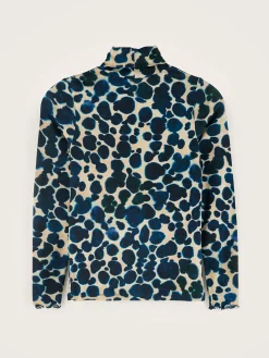 Bellerose Velfie Lange Mouwen T-shirt Myosotis / Shell Discount