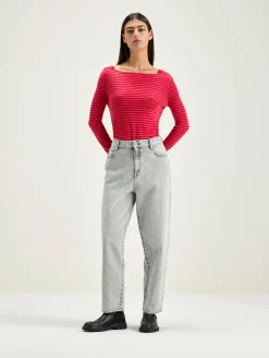 Bellerose Veras Slim T-shirt Braise / Fushia Hot