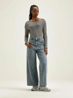 Bellerose Veras Slim T-shirt Naval / Shell Hot