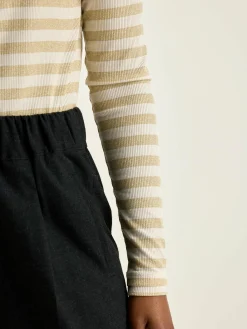 Bellerose Veras Slim T-shirt Antique white / Oatmeal Outlet