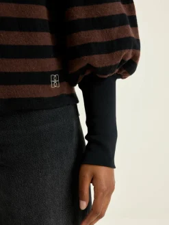 Bellerose Vidoum Pofmouwen T-shirt Deep well / Lychee Online